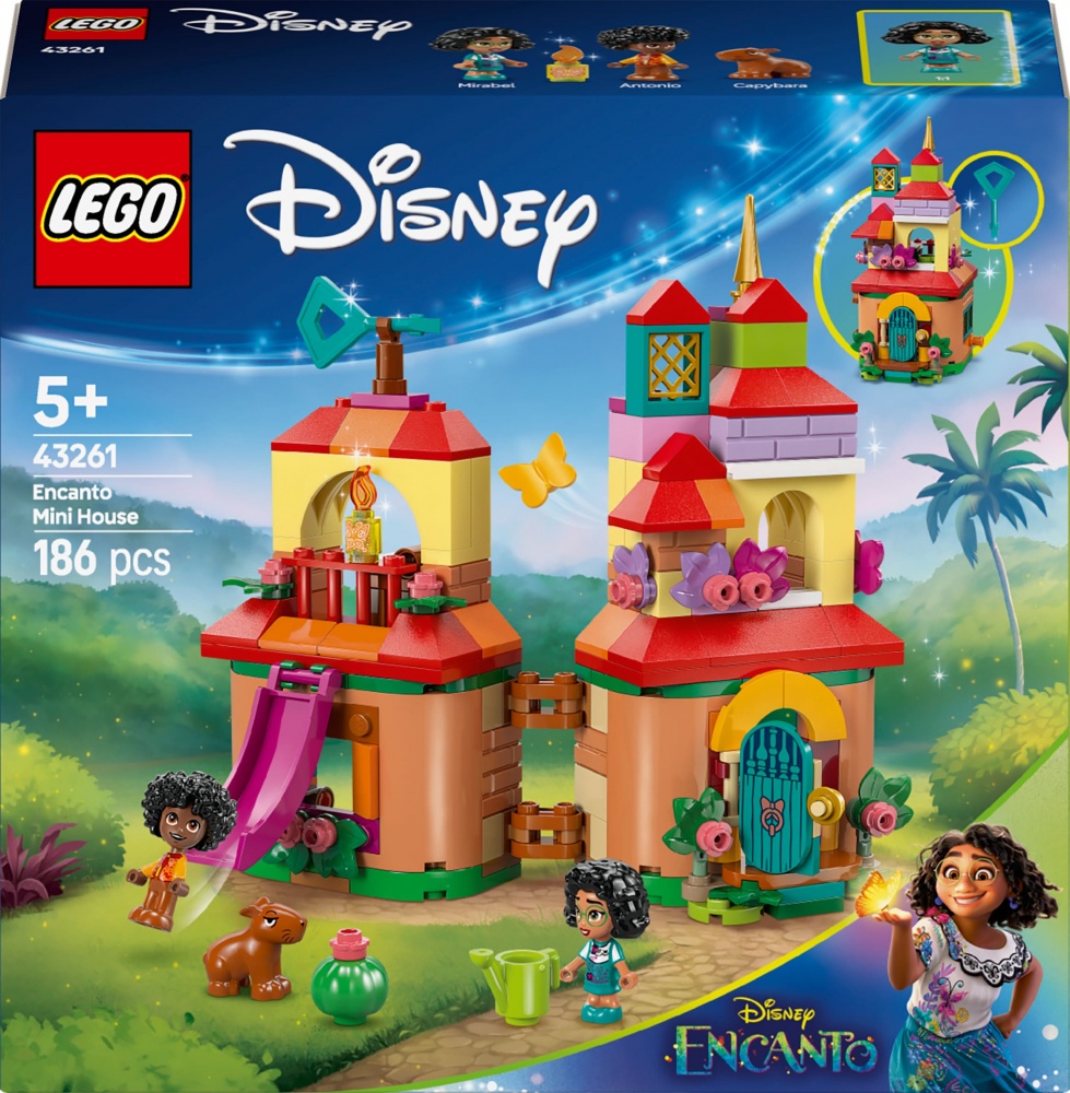 Конструктор LEGO Disney Мінібудинок Енканто 43261