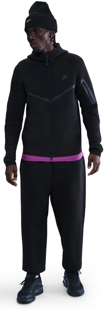 Джемпер Nike M NK TCH FLC FZ WR Hoodie HV0949-010 р.M черный