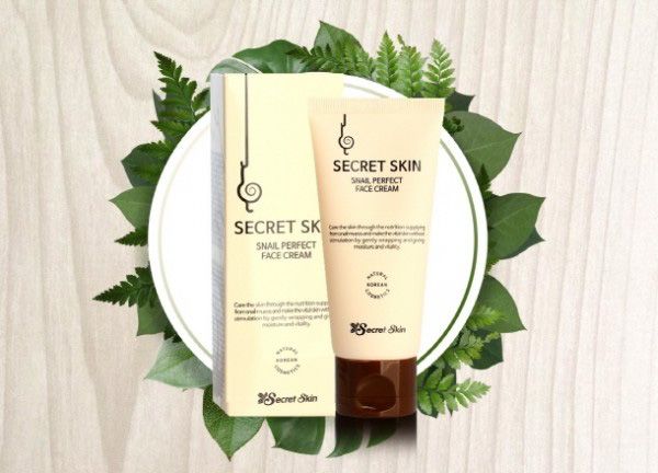 Крем для лица день-ночь Secret Skin с муцином улитки Snail+EGF Perfect Face Cream 50 г