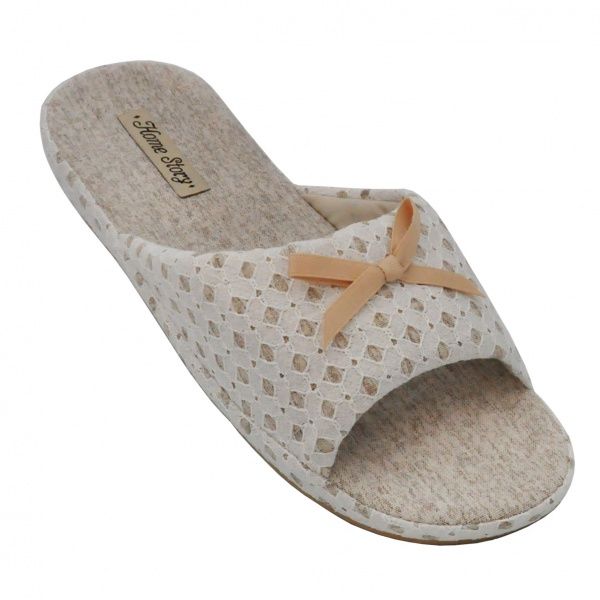 Взуття домашнє Home Story 200702-11 р. 40 бежевий 