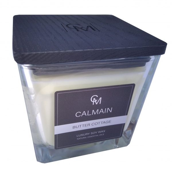 Свеча ароматическая Calmain Масляный коттедж 220 г Dr. Marcus