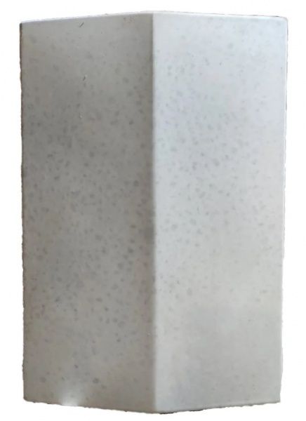 Кришка на паркан класична 265x385x60 мм сірий Вілєс 