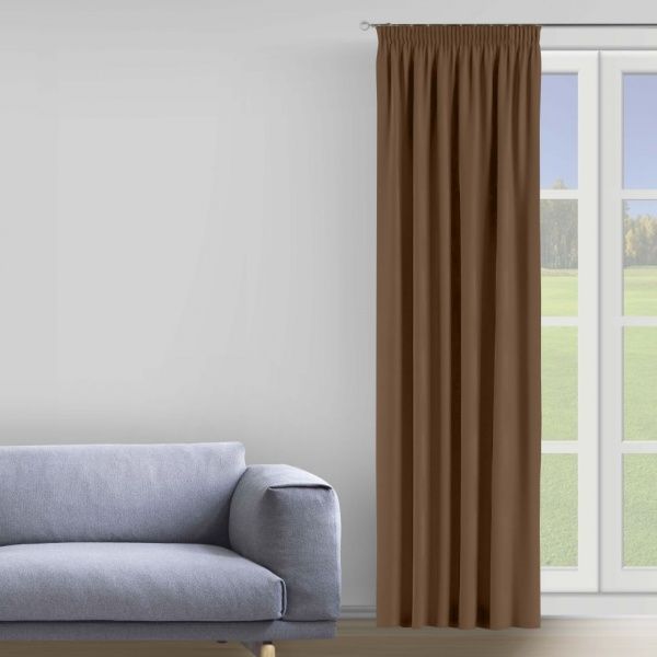 Штора Moda 200х285 см мокко Decora textile