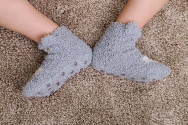 Носки для девочек Maxwin KIDS Сердце р.23-25 серый 