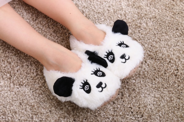 Тапочки детские унисекс Maxwin KIDS Зверюшки Панда р.29-31 белый 