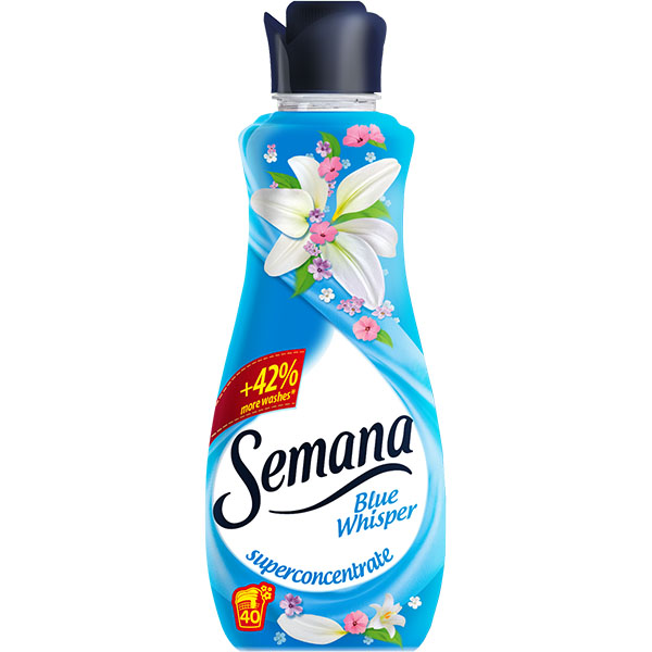 Кондиціонер для білизни Semana Blue whisper 1 л