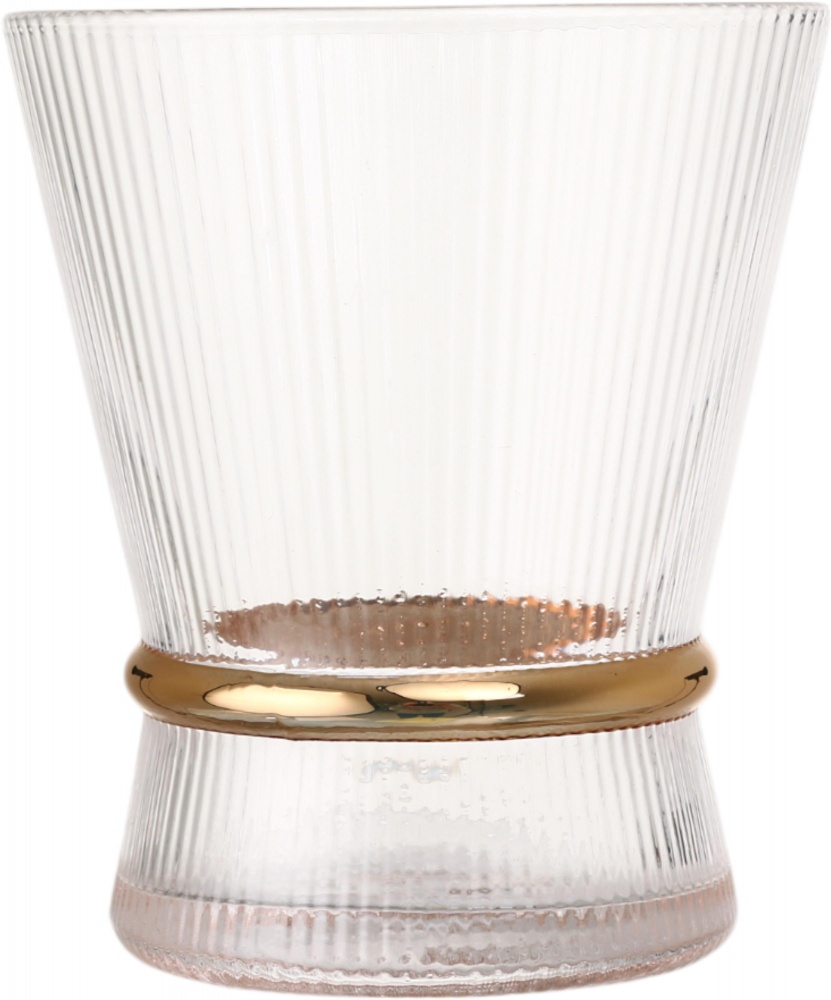 Стакан низкий Fiora Golden Ring, стекло 270 мл 1 шт.