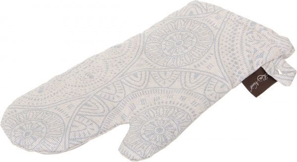 Перчатка-прихватка Блеск Серебра 16x31 см серебряный La Nuit 