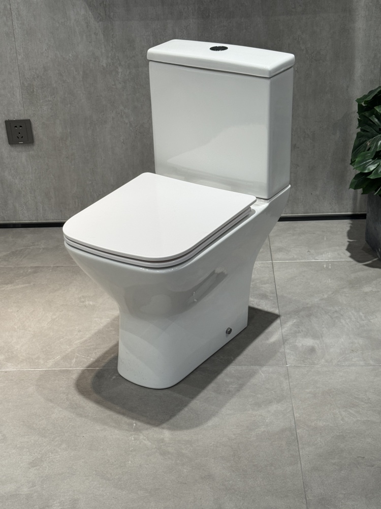 Унітаз-компакт EGO PRIDE Rimless з сидінням Duroplast soft-close, 60*38*78см