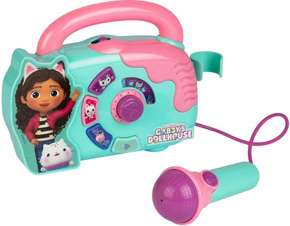 Игрушка музыкальная HTI Gabby's Dollhouse Бумбокс Габби 1500061