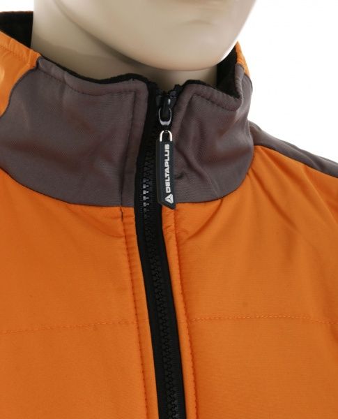 Жилет робочий Delta plus Fidji   р. S FIDJIORPT помаранчевий із сірим