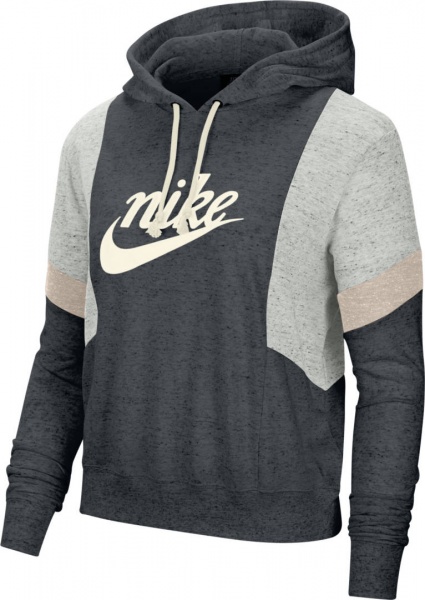 Джемпер Nike W NSW VRSTY HOODIE HBR CJ3705-010 р. XS черный