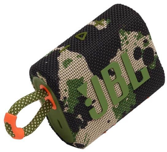 Портативная колонка JBL® GO3 (JBLGO3SQUAD) Squad 1.0 camo 