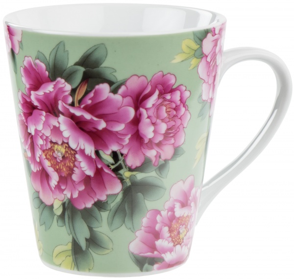 Чашка Пионы 330 мл Keramia