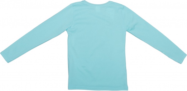 Футболка для дівчаток Luna Kids з принтом Kindness is free р.146 ментоловий 