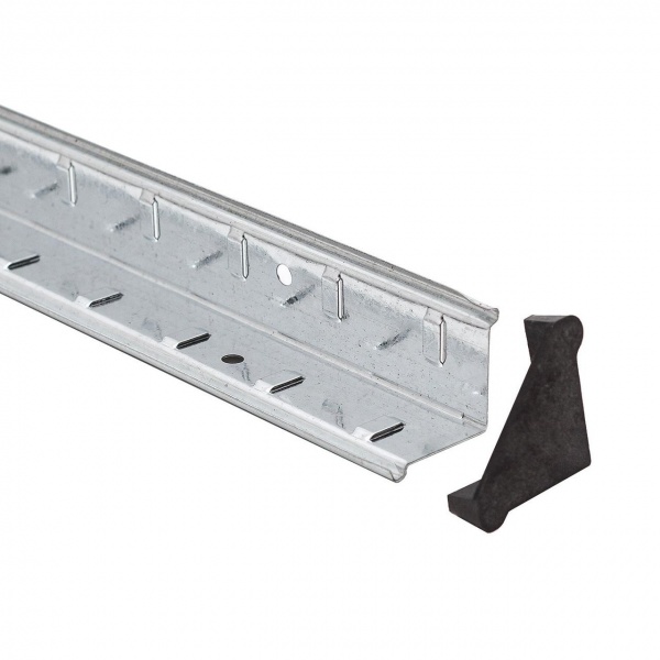 Стелаж металевий Меткас Бюджет оцинкований 1800x900x600 мм ДСП полиця 5 шт. цинк 