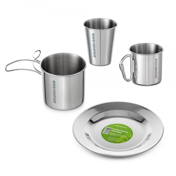 Тарелка Кемпинг ø225 мм 20 мм тарелка 22,5 см