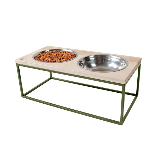 Миска подвійна 10 центів для Джека №4 L 2х1600 мл хакі