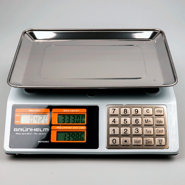Весы торговые GSC-053 до 50 кг 