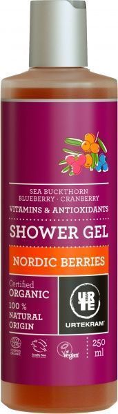 Гель для душу Urtekram органічний Скандинавські ягоди 250 мл
