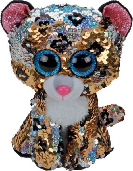 Мягкая игрушка TY FLIPPABLES Леопард 12 см 36345