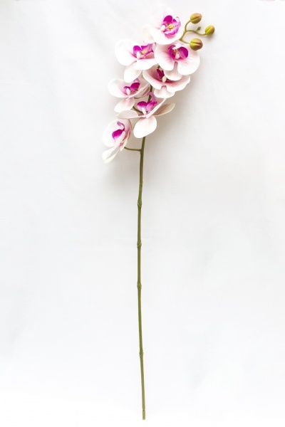 Квітка штучна Орхідея 72 см рожева