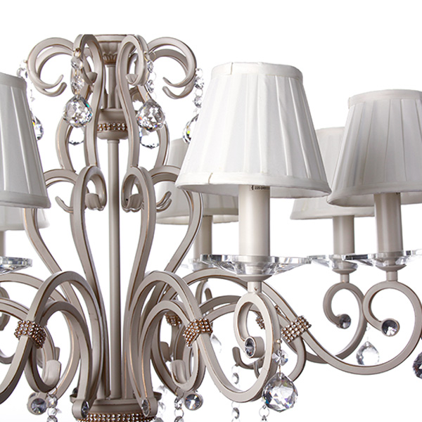 Люстра Altalusse INL-6082P-08 крем/золото