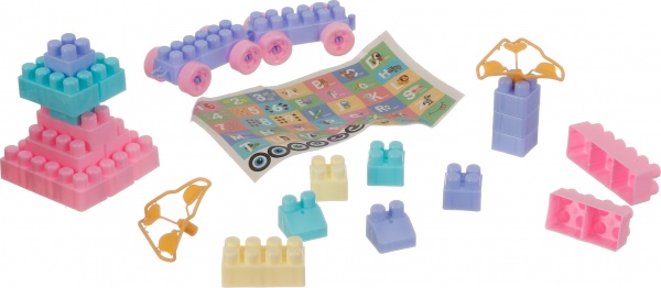 Конструктор-пазл Hang Wing 19х10х24 см рожевий HW20113496