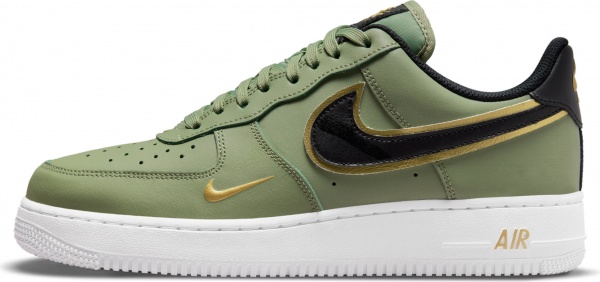 Кроссовки Nike Nike Air Force 1 '07 LV8 DA8481-300 р.US 9 черно-зелено-белый