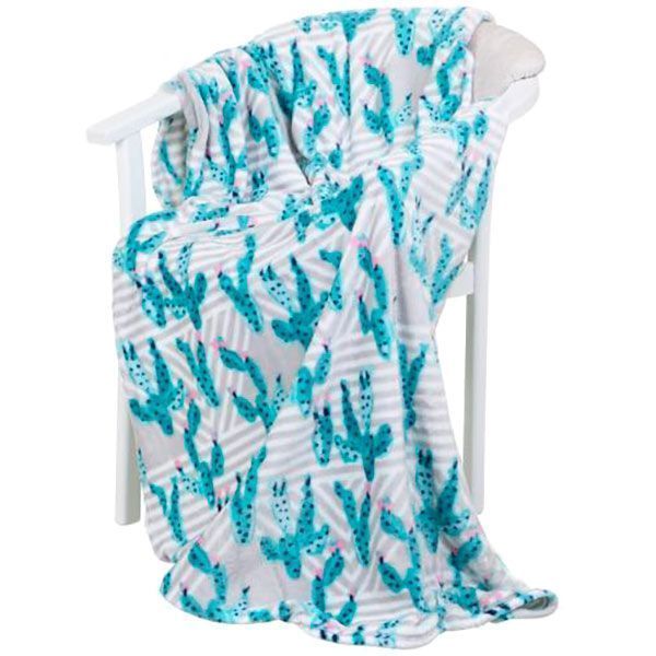 Плед La Nuit Flannel Cactus 150x200 см