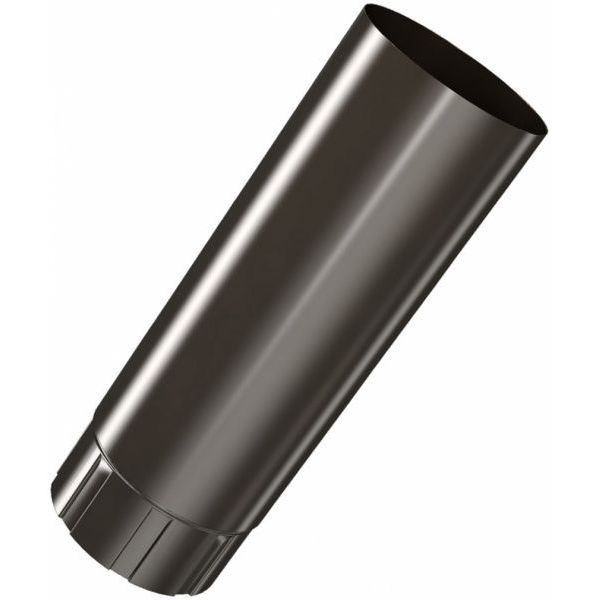 Труба водостічна ROOFART 87 мм 3 м коричневий