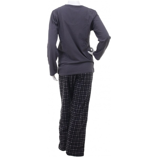 Костюм домашний мужской La Nuit Basic Check р. M светло-серый 