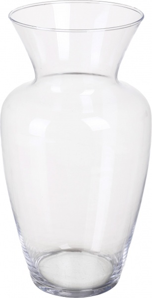 Ваза стеклянная Wrzesniak Glassworks Амфора 31 см 