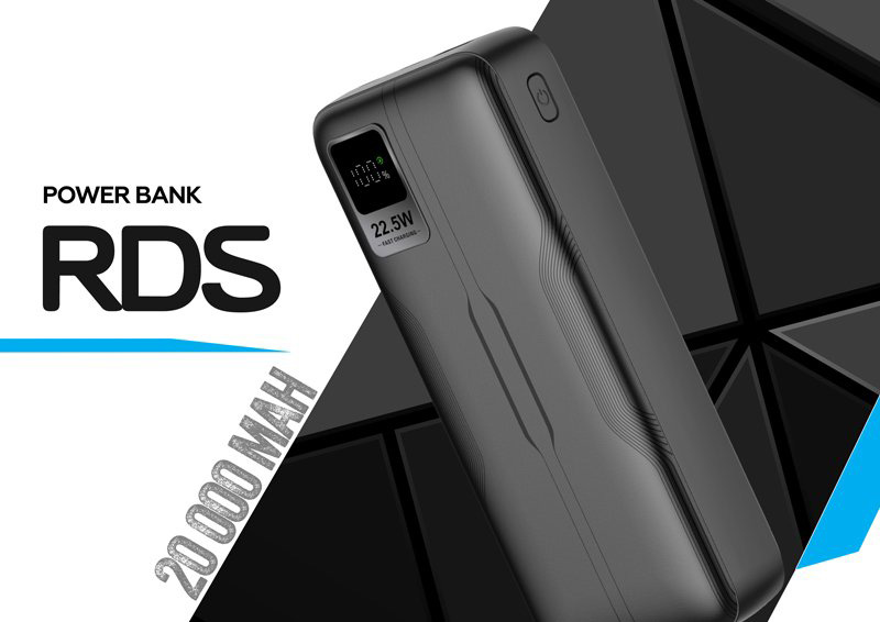 Повербанк Gelius RDS GP-PB302 20000 mAh black (00000099032)