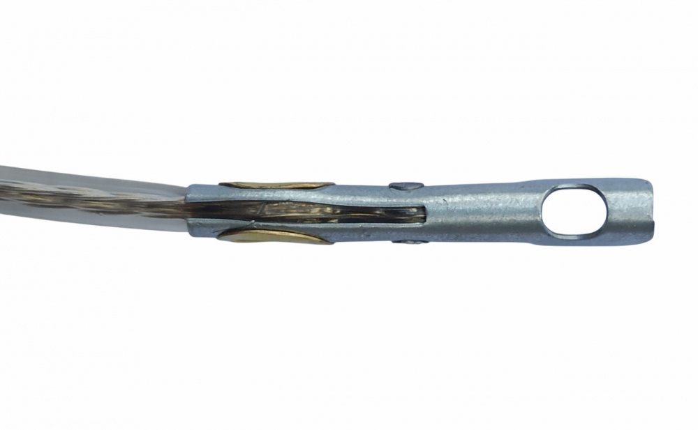 Трос сталевий з наконечниками для пломб D=6 мм в оболонці ПВХ 36 п.м. D=6 мм 36 пог. м