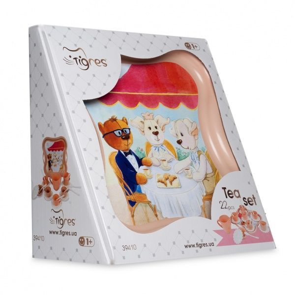 Игровой набор посуды Тигрес Модное чаепитие