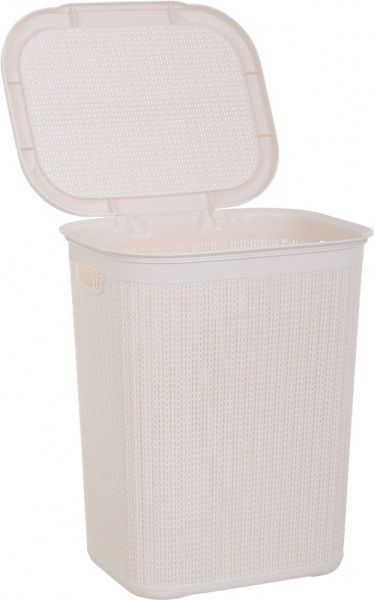 Кошик для білизни Ucsan Plastik кремовий