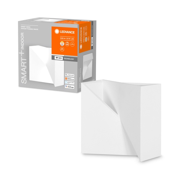 Светильник настенный Ledvance Smart+ Wifi Orbis Wall Swan Square 1x23 Вт белый 