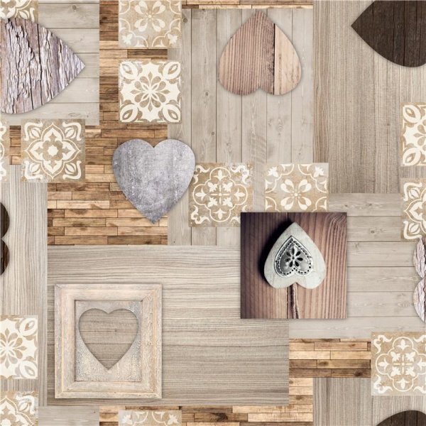 Скатерть флизелин ES0875-1 135x100 см мульти Даріана 