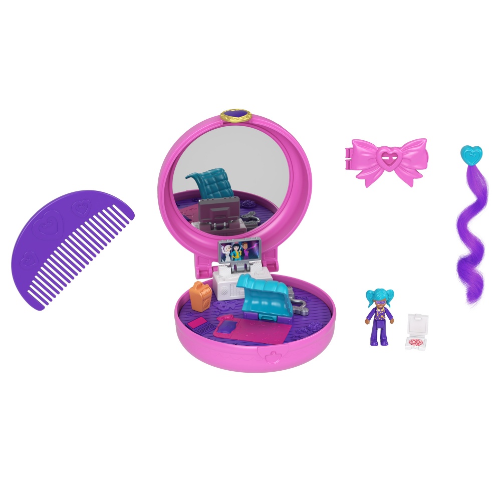 Игровой набор Polly Pocket тематические прически Polly Pocket в ассортименте GVM22