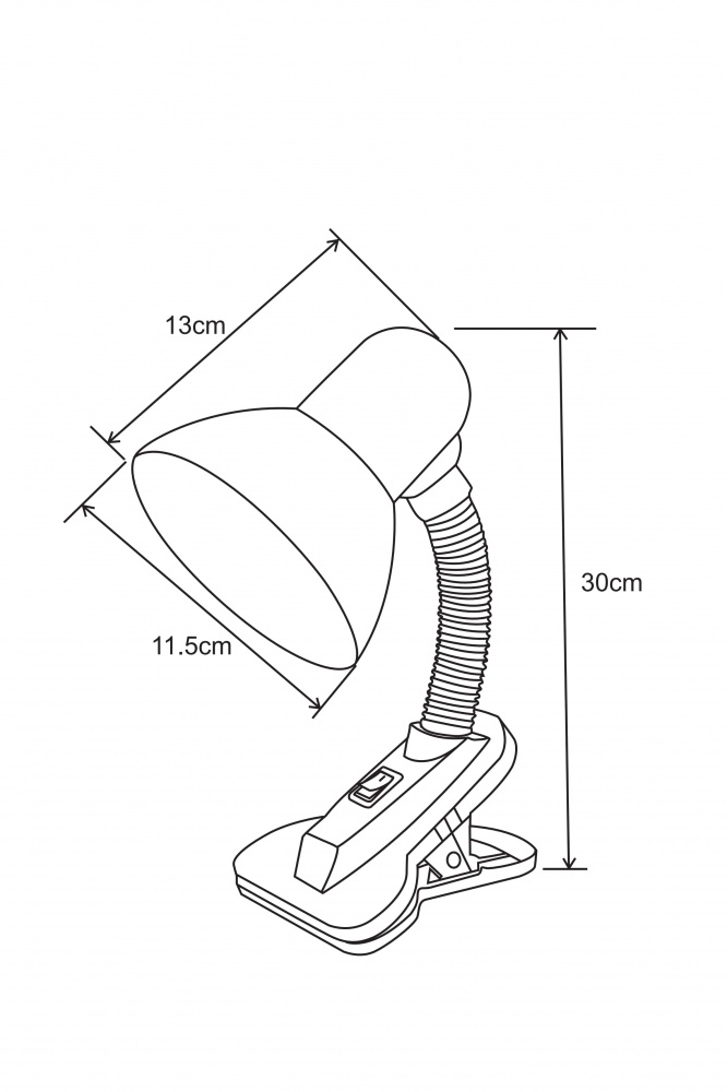Настольная лампа Accento lighting 1x60 Вт E27 черный ML-108-S