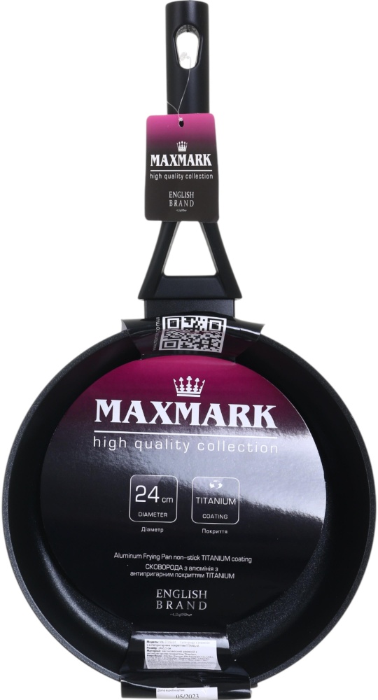 Сковорода Maxmark Titanium Deep 24 см MK-TT35224