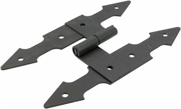 Петля декоративна  РМ228 Стріла 275x160мм чорний