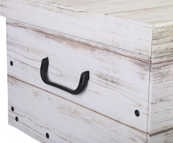 Ящик картонный Miss Space White Wood 510x370x240 мм