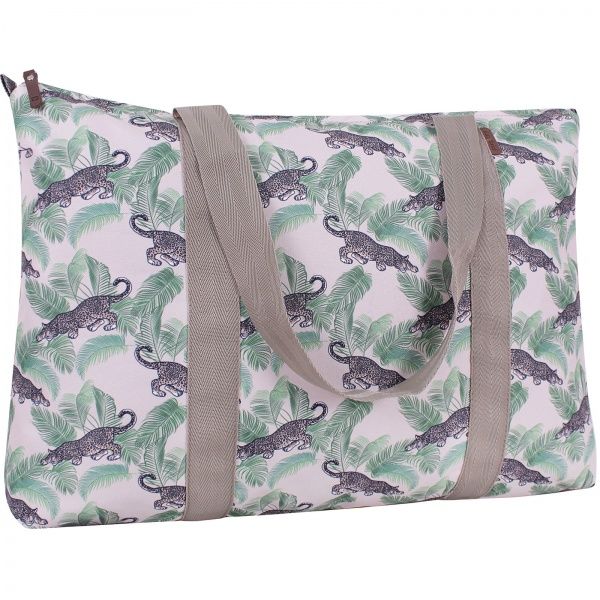 Сумка пляжна Bagland Леопард беж big сублiмацiя 796 (00731664) мульті 