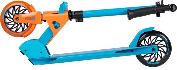 Самокат Firefly A 145 синій із помаранчевим 289664-901545 
