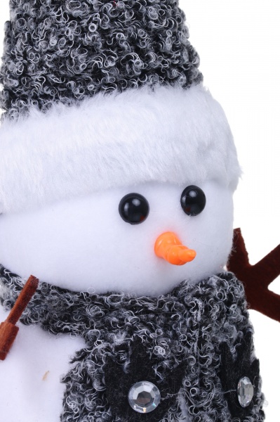 Підвіска Сніговик пінопласт мікс 4 види 14 см 