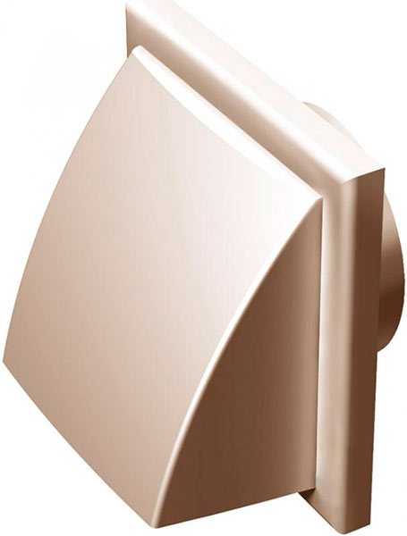 Витяжний ковпак Вентс МВ 102ВК пластик бежевий 