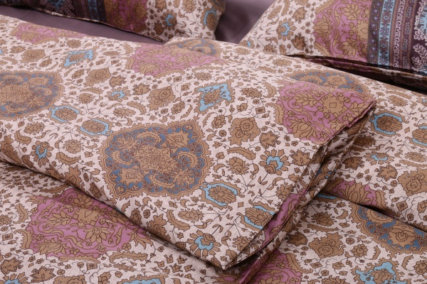 Комплект постельного белья Piazza San Marco 41 семейный разноцветный Granfoulard 