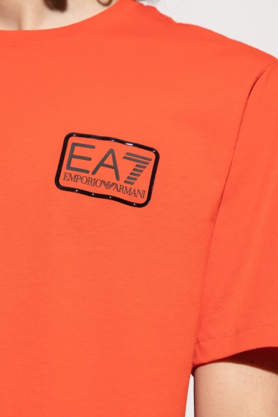 Футболка EA7 T-SHIRT 3LPT05-PJM9Z-1484 р.S червоний